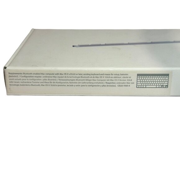 Apple Wireless Keyboard A1314 MC184LL/B Bluetooth Aluminum Keyboard-Original Box - Picture 3 of 9